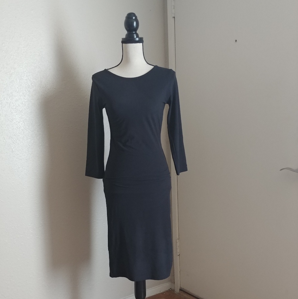 Black bodycon dress NWT
